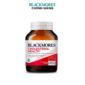Viên Uống Hỗ Trợ Giảm Cholesterol Ngăn Ngừa Bệnh Tim Mạch Blackmores Cholesterol Health Lọ 60 Viên