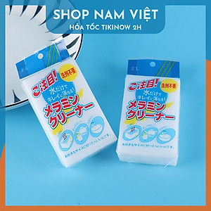 Miếng Bọt Biển Tẩy Rửa Nano Melamine Foam Ma Thuật - Cọ đến đâu sạch đến đó không cần xà phòng