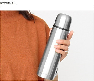 Bình inox giữ nhiệt cao cấp Pearl Metal Refres - Hàng nội địa Nhật Bản |#nhập khẩu chính hãng|