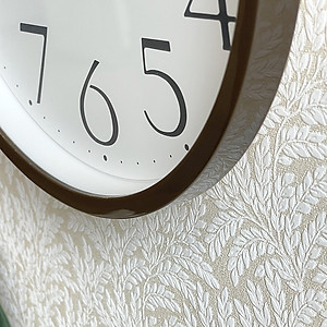 Đồng hồ Rhythm CMG623NR06- Kt 25.5 x 3.5cm, 470g, Vỏ nhựa. Dùng Pin.