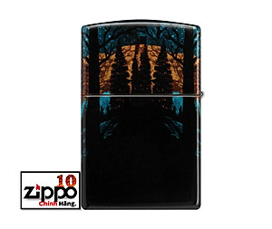 Bật lửa Zippo 46252 Moonlight Wolf Design - Chính hãng 100%