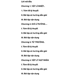 Sách Luyện thi Đánh giá Năng lực Môn Vật Lí ( Phần kiến thức lớp 12 )