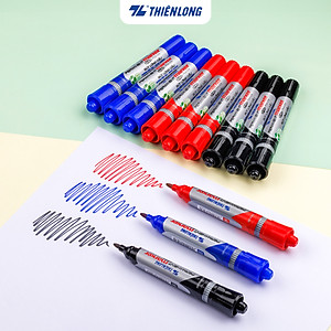 Hộp 10 Bút Lông Dầu Thiên Long PM-09