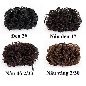 Búi xoăn cài️ tóc cho quý cô trung niên