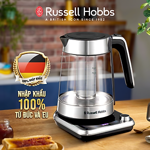 Ấm đun siêu tốc pha trà Russell Hobbs 26200-70 Attentiv - Hàng chính hãng nhập khẩu