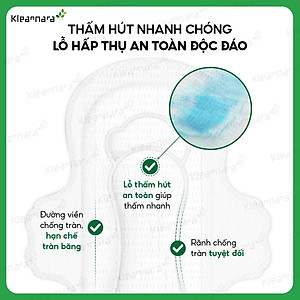 Băng vệ sinh KLEANNARA soonsoohan size S- 18pcs(23cm)