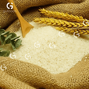Gạo thơm GUfoods (1kg) - Cơm mềm dẻo, Thơm tự nhiên, Hạt dài, Nguyên liệu vựa lúa Đồng bằng Sông Cửu Long
