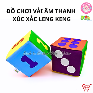 Đồ Chơi Vải Xúc Xắc Xí Ngầu Có Âm Thanh Leng Keng Vui Tai Cho Bé - Pipo Vietnam