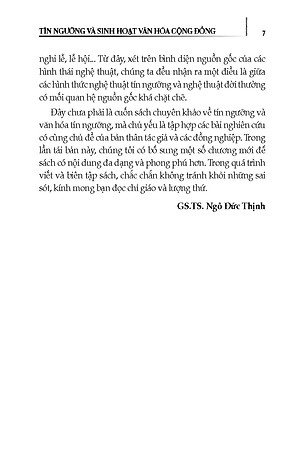 Tín Ngưỡng Và Sinh Hoạt Văn Hóa Cộng Đồng (Tái bản 2025)