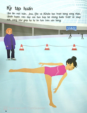 Sách Dán Hình Sáng Tạo Trang Phục Búp Bê - Duyên Dáng Trên Sân Băng