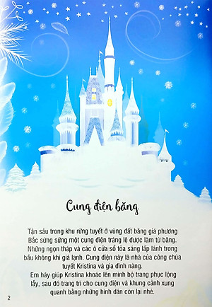 Sách Sticker Dolly Dressing - Dán Hình Sáng Tạo Trang Phục Búp Bê - Công Chúa Tuyết