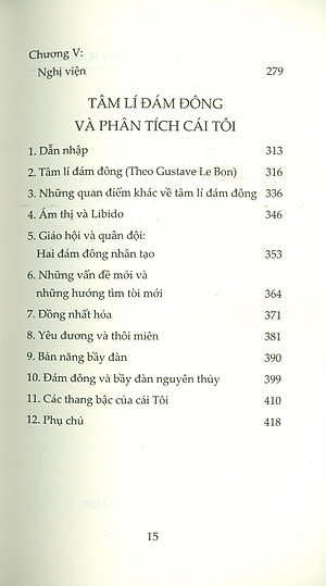 TÂM LÍ HỌC ĐÁM ĐÔNG - Cùng Tâm Lí Đám Đông Và Phân Tích Cái Tôi Của Của S. FREUD (Tái bản lần thứ mười bốn - năm 2022) - Tủ Sách Tinh Hoa