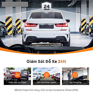 Camera hành trình 70mai A200 fullHD 1080P HDR - Hàng chính hãng