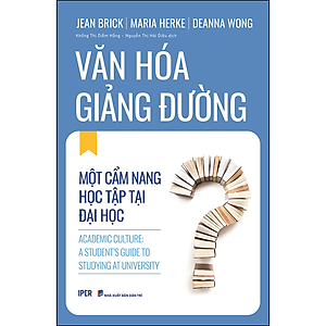 Sách Văn hóa giảng đường: Một cẩm nang học tập tại đại học
