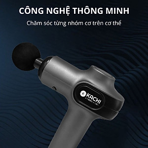 Máy massage cầm tay Kachi MK377 với 9 cấp độ rung - hàng chính hãng