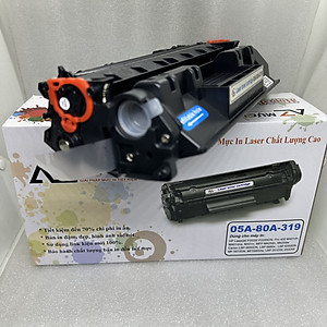 [CÓ LỖ ĐỔ MỰC] Hộp Mực AZ 05A /80A /319 dùng cho máy in Hp P2035, P2055, M401D, Canon 251DW, 252DW - Hàng chính hãng
