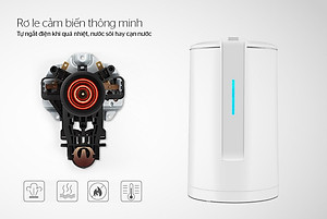 Ấm Siêu Tốc INOX 2 Lớp 1.7L SUNHOUSE MAMA SHD1386W - Hàng Chính Hãng