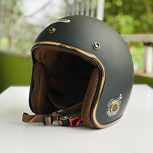 Mũ Bảo Hiểm 3/4 RONA R8 Freesize Vòng Đầu 55-59cm - Hàng Chính Hãng