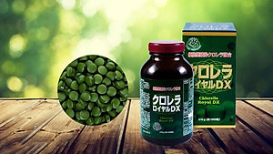 Tảo Lục Hoàng Gia Chlorella Royal Dx  1550 Viên Nhật Bản