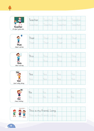 Luyện Viết Chữ Từ Vựng Tiếng Anh Theo Chương Trình Sách Giáo Khoa 3 (Global)