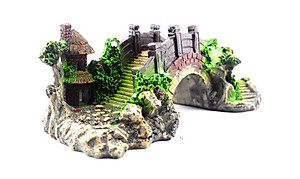 Cây Cầu Trang Trí Bể Cá Cảnh - PaKaSa