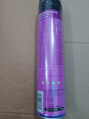 Bình xịt muỗi Raid hương lavender 520ml