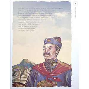 Sách A History Of VN In Pictures. Trần Hưng Đạo