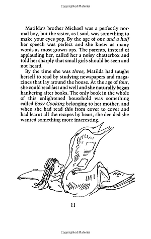 Sách Matilda (Roald Dahl, Illustrated by Quentin Blake)