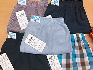Combo 6 quần đùi mặc nhà nam cao cấp kate 100% cotton