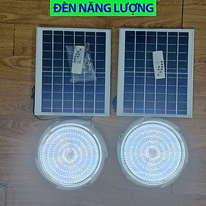 Đèn Năng Lượng Mặt Trời Ốp trần 100W-200W-300W-400W Tiện Dụng Cho Chiếu Sáng Và Trang Trí Trong Nhà 