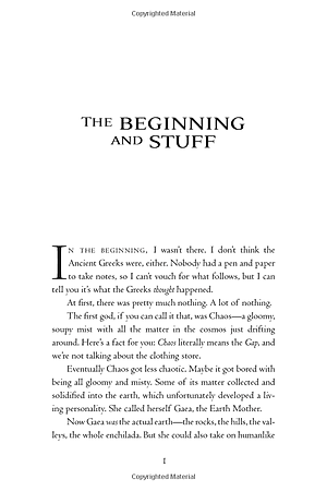 Percy Jackson's Greek Gods