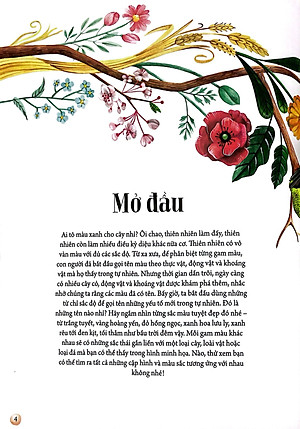 Sách Những Gam Màu Rực Rỡ Của Thiên Nhiên