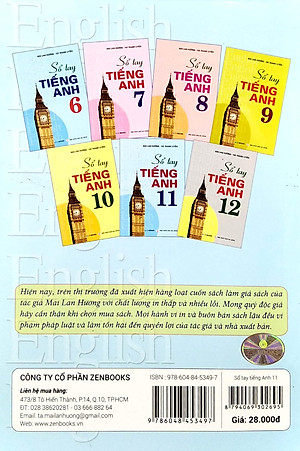 Sổ Tay Tiếng Anh Lớp 11 (2021)