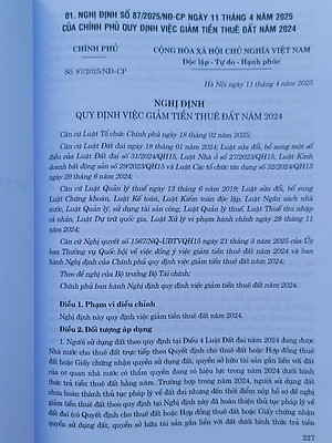 Sách Luật Đất Đai sửa đổi, bổ sung năm 2025 và Các Văn Bản Hướng Dẫn Thi Hành - V2661TP