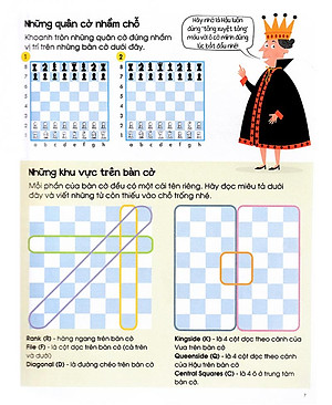 Sách Chơi Cờ Vua Cùng Bé Ván Cờ Hoàn Chỉnh