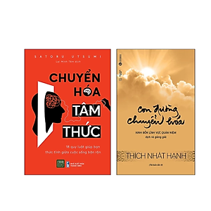 Combo 2Q Sách Tư Duy - Kĩ Năng Sống : Chuyển Hóa Tâm Thức + Con Đường Chuyển Hóa