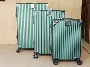 Vali Khung Nhôm Vân Nhám Chống Trầy Xước NiceVilla Size 20inch-24inch-29inch