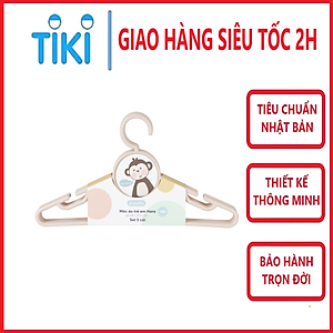 Móc Treo Quần Áo, Móc Quần Áo Trẻ Em Hara 188,Treo Đồ Trẻ Em Nhựa Cao Cấp Inochi Tiêu Chẩn Nhật