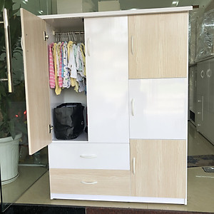 Tủ áo quần Jang Mi MRA 125 x 1m85 x 47 cm