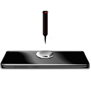 Tấm kính cường lực trong suốt full keo UV dành cho SamSung Galaxy Note 9