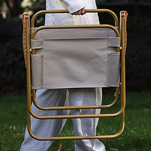 BG Ghế Xếp Gấp Gọn S11, S14 Khung Kim Loại , Dã Ngoại Picnic Câu Cá - Chất Liệu Vải Oxford Dày Dặn Thoáng Khí-Thiết Kế Tựa Lưng Ngồi Thư Giãn