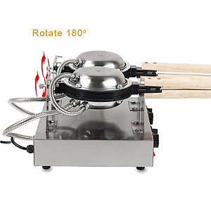 Máy Làm Bánh Đường Phố Chuyên Dụng Điện 220v - Máy Trứng Gà Non Đôi
