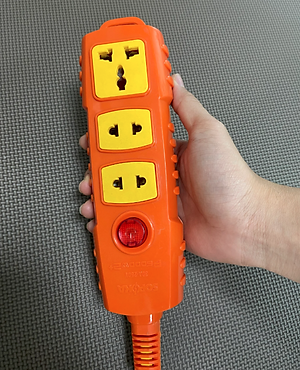 Ổ cắm không dây Sopoka P6000W2 siêu chịu tải có công tắc tổng, lõi sứ chịu nhiệt tốt - Hàng chính hãng