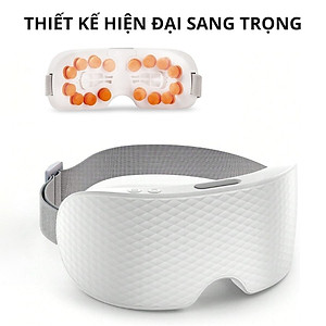 Máy massage mắt 16 đầu rung KACHI MK380 phun sương thư giãn - hàng chính hãng