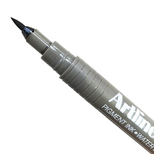 Bút Vẽ Kĩ Thuật Brush Artline EK-23FN - Màu Đen