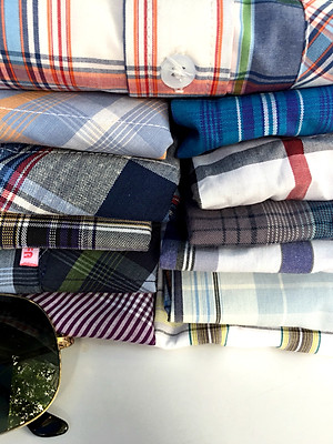 COMBO 2 ÁO SƠ MI TAY NGẮN NAM - 100% COTTON - GIAO MÀU NGẪU NHIÊN