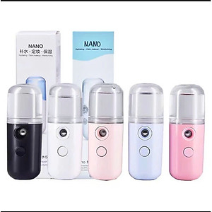 Máy Xông Làm Đẹp Da Mặt Máy xông hơi mặt Máy Xông Tinh Dầu Mặt Mũi Họng Mini Hàng Chính Hãng - Xông Hơi Thảo Dược Tại Nhà - An Toàn Hiệu Quả  (BẬT: BẤM NÚT 2 LẦN)