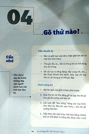 Sách Cùng Bé Lớn Khôn: 30 Trò Chơi Dành Cho Bé Từ 6 Đến 12 Tháng Tuổi – 10 Phút Cùng Con Mỗi Ngày