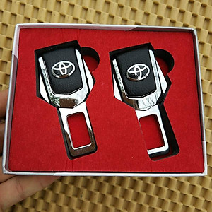 Chốt cài dây an toàn, Chốt cắm ngắt chuông xe ô tô Cao cấp có đầy đủ Logo Hãng xe