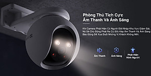 Camera IP WiFi Ngoài Trời EZVIZ H8 3K 5MP - Hàng Chính Hãng